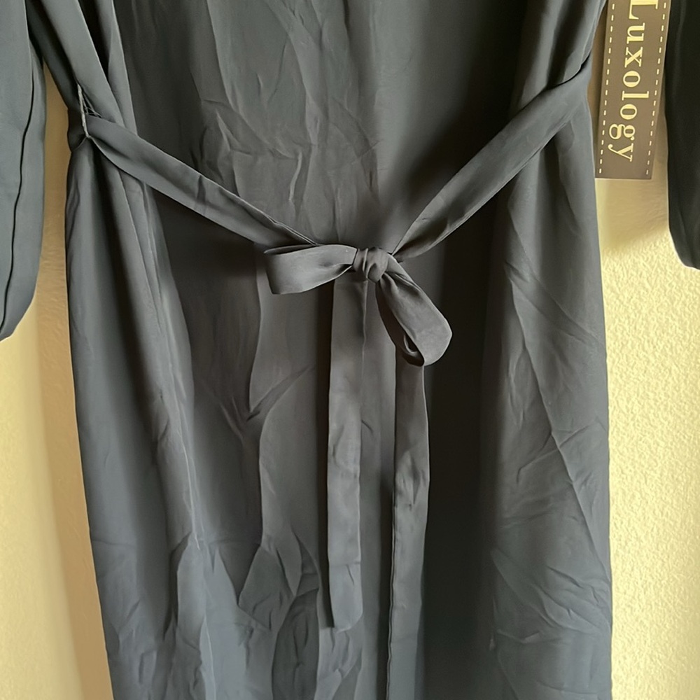 Cute navy blue dress - Picture 4 of 9